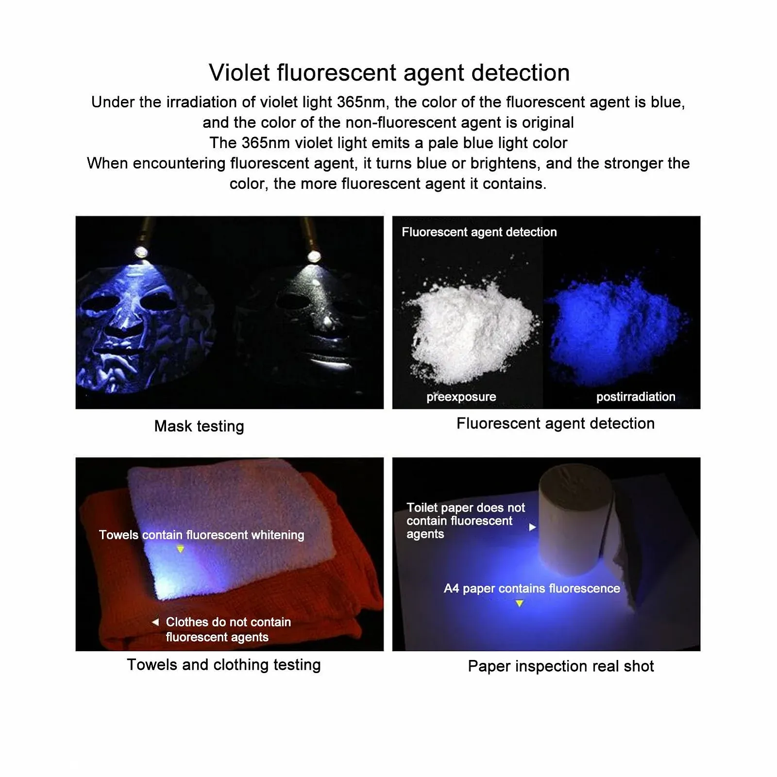 Ліхтар LED 3-в-1 Fabater для ідентифікації дорогоцінних каменів з хвостовим перемикачем для дорогоцінних каменів Jade, 365 нм, фото №2 Ліхтар LED 3-в-1 Fabater для ідентифікації дорогоцінних каменів з хвостовим перемикачем для дорогоцінних каменів Jade, 365 нм, фото №2
