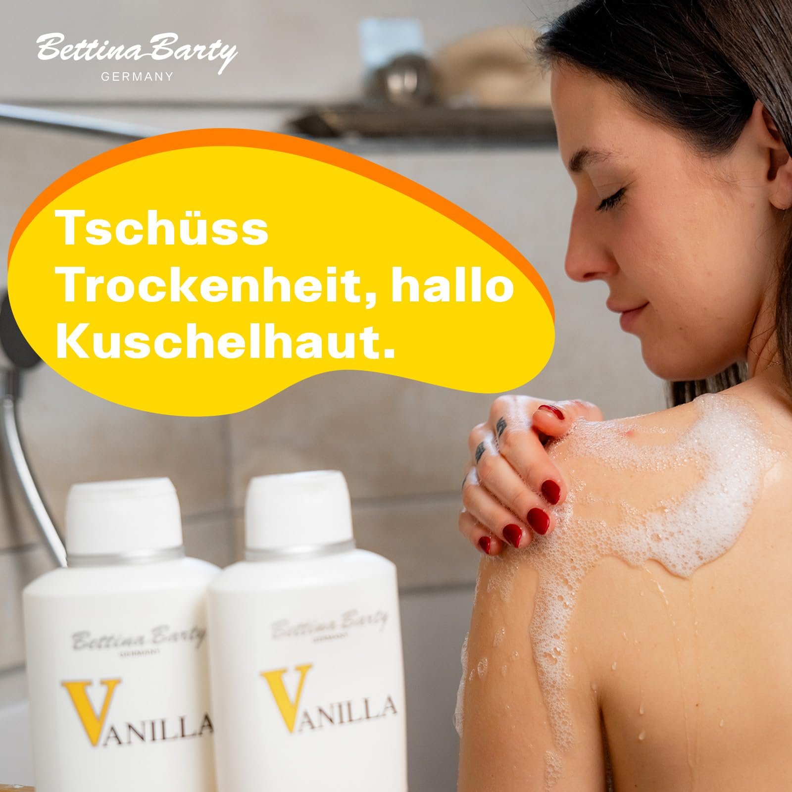 Гель для душу та ванни Bettina Barty Vanilla 12 x 500 мл, фото №4