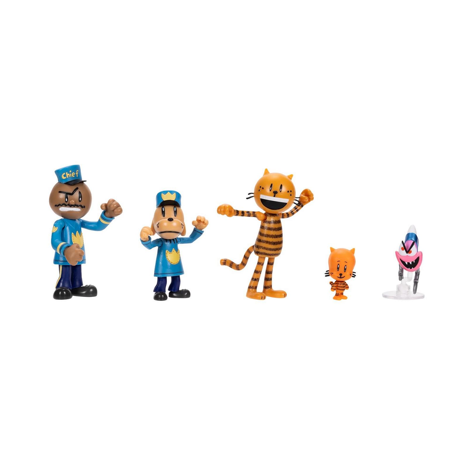 Фігурки Jakks Pacific Dog Man Ліл Піті, Піті, Шеф і Фліппі, 6,35 см, фото №4