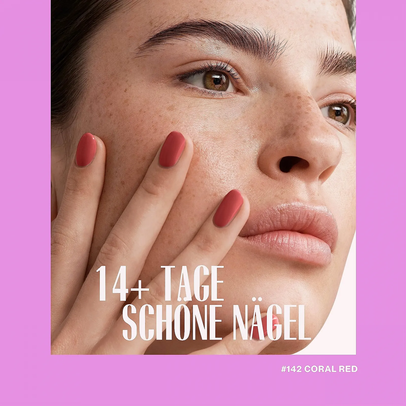 Гель-лак Pink Gellac 142 Coral Red, 15 мл, кораллово-красный, фото №4 Гель-лак Pink Gellac 142 Coral Red, 15 мл, кораллово-красный, фото №4