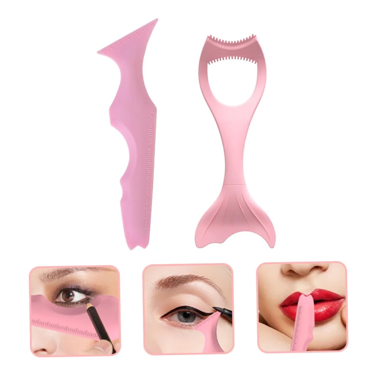 Трафарети для макіяжу MAGICLULU 8 шт, фото №5