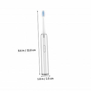 Електрична зубна щітка VALICLUD м'яка ABS White 1 шт. synthetic.ua - Фото 1