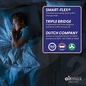 Носові пластирі Air Max 30 шт світло-коричневого кольору synthetic.ua - Фото 1