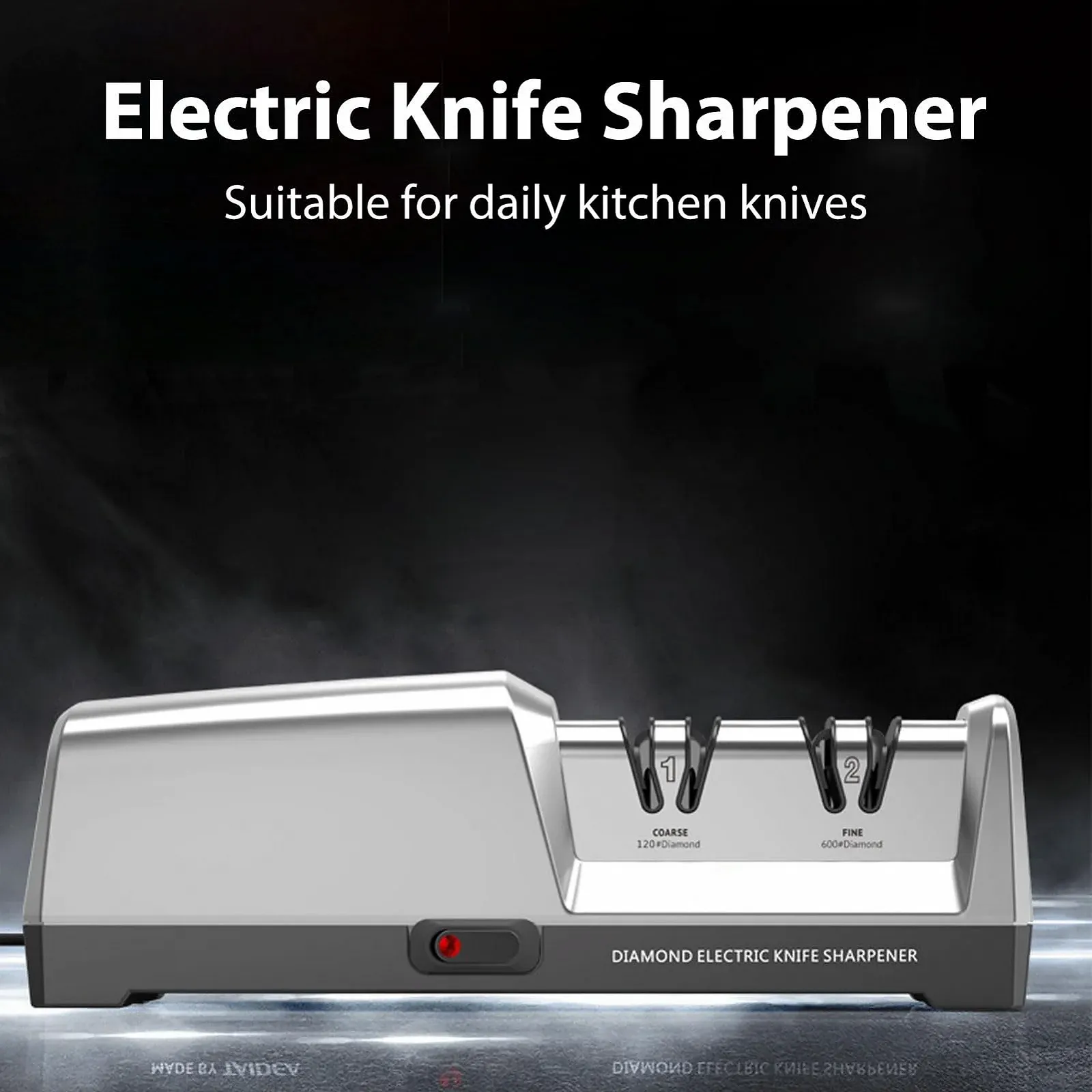 Электрическая точилка для ножей 2-ступенчатая 220 В EU Plug, фото №4