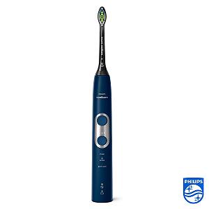 Електрична звукова зубна щітка Philips Sonicare ProtectiveClean 6100 Navy Blue synthetic.ua - Фото 1