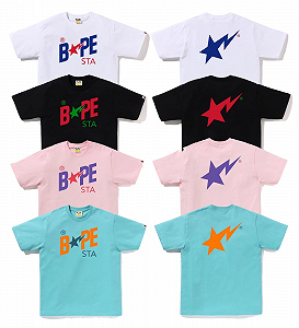 Футболка A BATHING APE BAPE STA TEE L - Фото 1