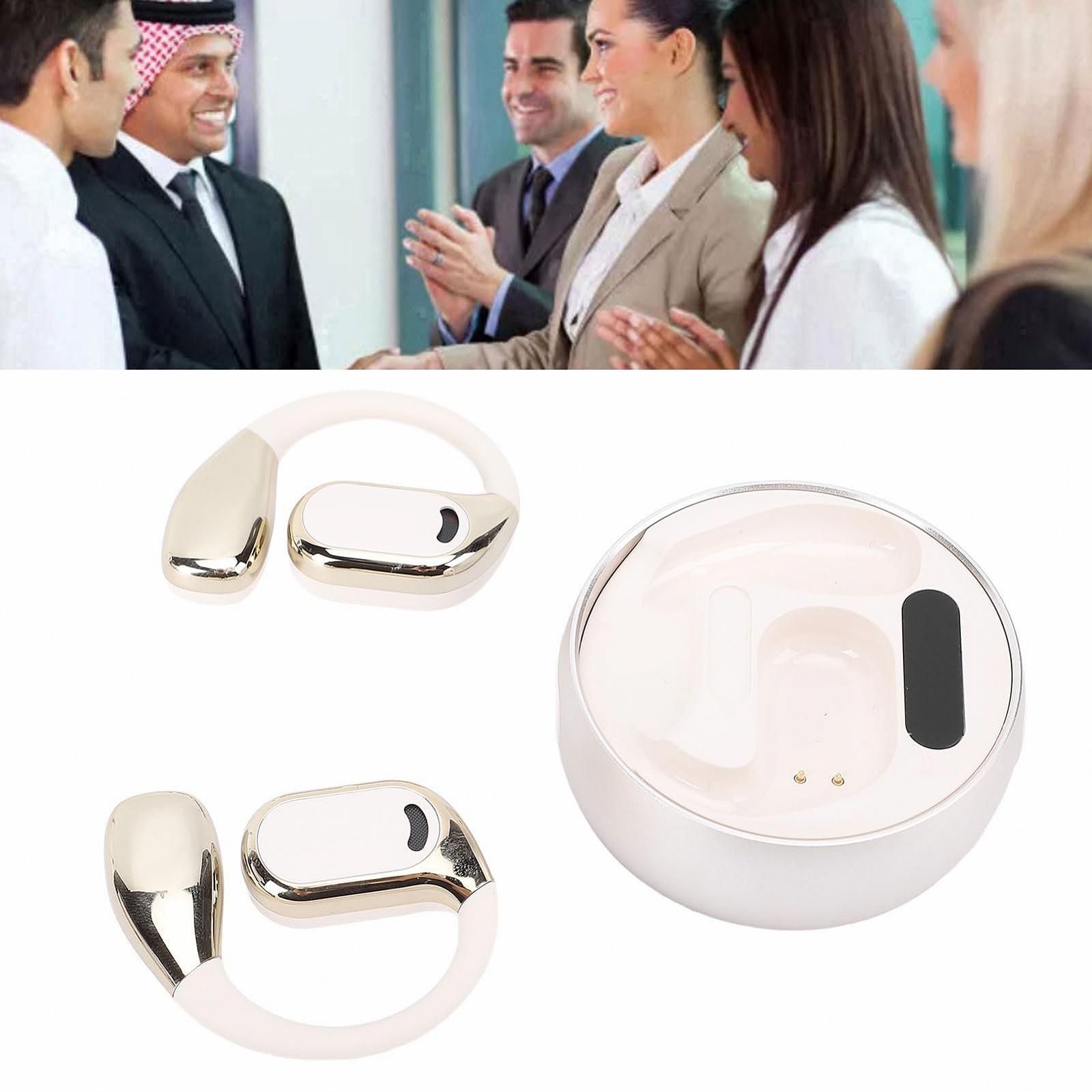 Навушники-перекладачі AI для перекладу 144 мовами з функцією слухового апарату, тривалий час роботи акумулятора, фото №3