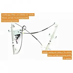 Стеклоподъемник VAICO Green Mobility Parts V42-0359 PEUGEOT передний левый synthetic.ua - Фото 1