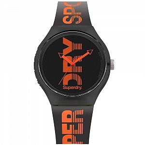 Чоловічий аналоговий кварцовий годинник Superdry SYG189BO з силіконовим ремінцем - Фото 1