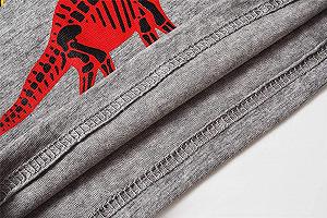 Детский комплект: футболка, штаны Romper Boy, хлопок, динозавр synthetic.ua - Фото 1