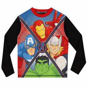 Піжама Marvel для хлопчиків різнокольорова synthetic.ua - Фото 1