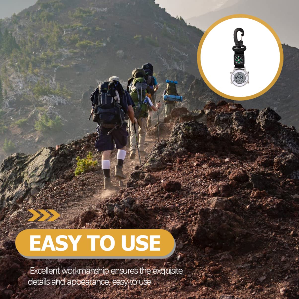 Электронные часы Mikikit Climbing Мужские карманные электронные часы для рюкзака, фото №4