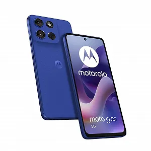 Смартфон Motorola Moto G56 5G 8/256GB 50MP 6,72" FHD+ 120Hz 5200 мАг MediaTek Dimensity 7060 Android 15 Pantone Dazzling Blue - Фото 1