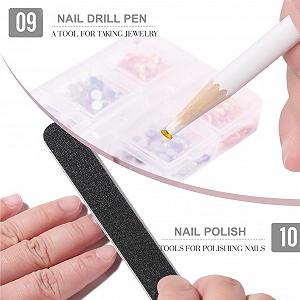 Стрази для нігтів, блискучі перлини synthetic.ua - Фото 1