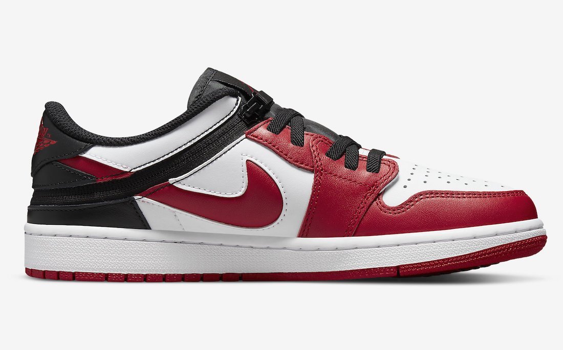 Кросівки Jordan 1 Low FlyEase Gym Red 46, фото №3