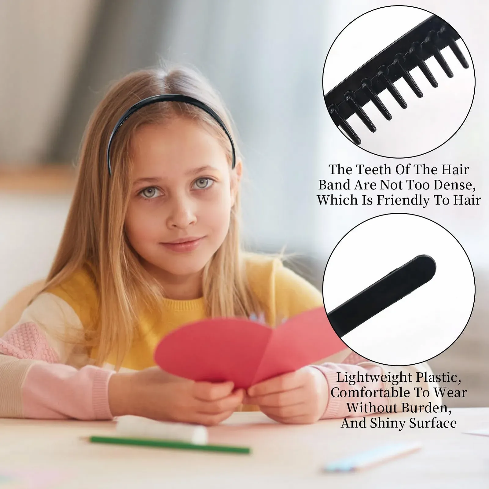 Унісекс Обруч на голову Набір 2 шт, фото №5