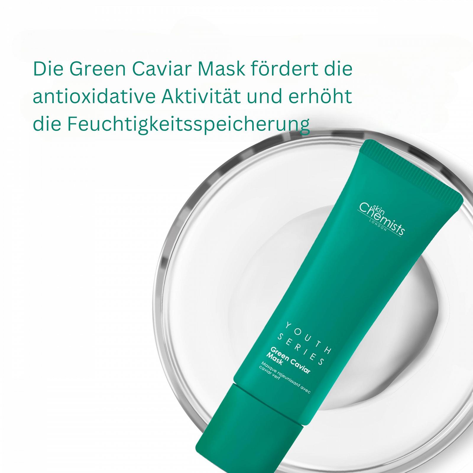 Маска для обличчя Skin Chemists Youth Series Green Caviar Extract & Bakuchiol 50 мл, фото №5