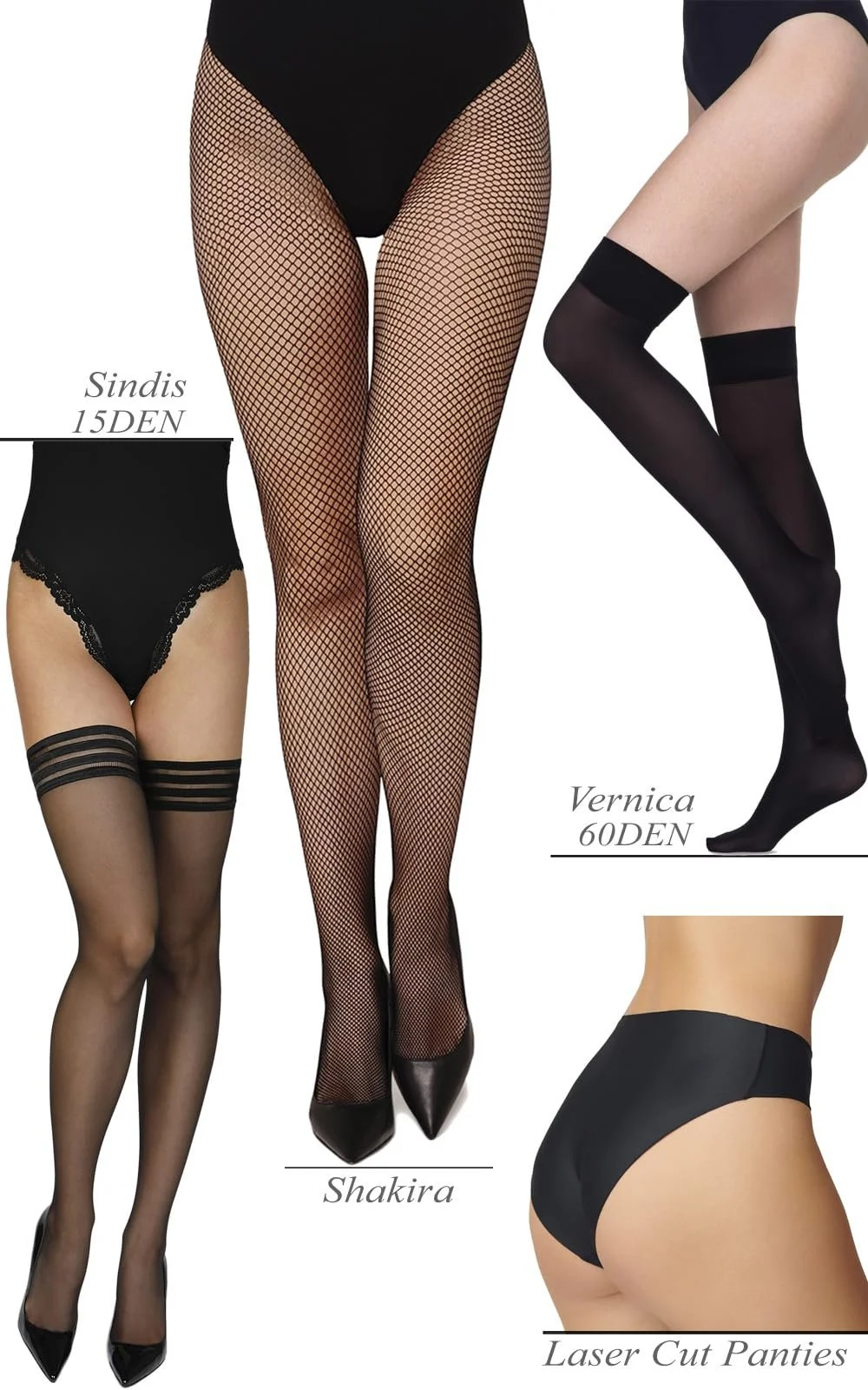 Женские гольфы до колена - Удобные Прочные Носки - Мягкие Универсальные Плотные Устойчивые Стильные - Сделано в Италии 89% Полиамид 11% Эластан, фото №7