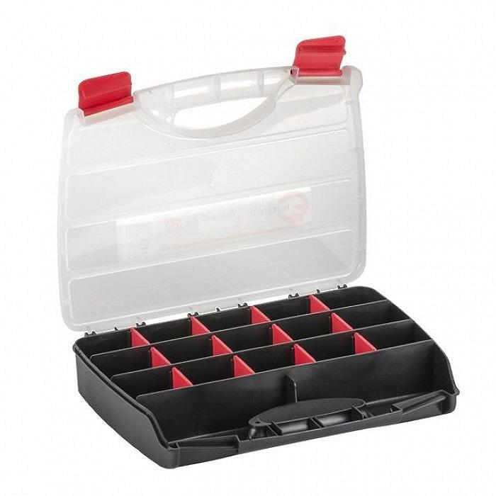 Органайзер для инструментов 12,5" INTERTOOL BX-4001 хранения и переноски метизов деталей 320x260x50 мм, фото №6
