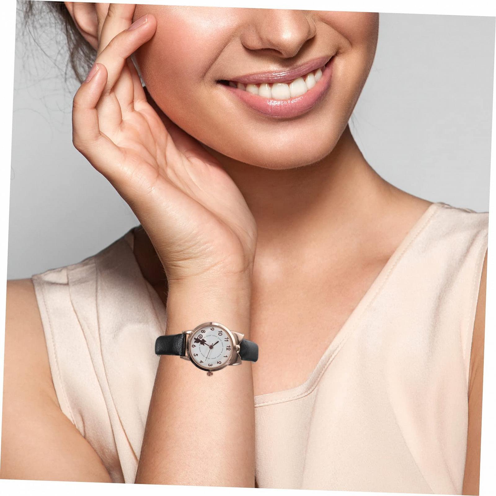 Часы Женские PartyKindom Кварцевые Электронные С Регулируемым Ремешком, фото №7