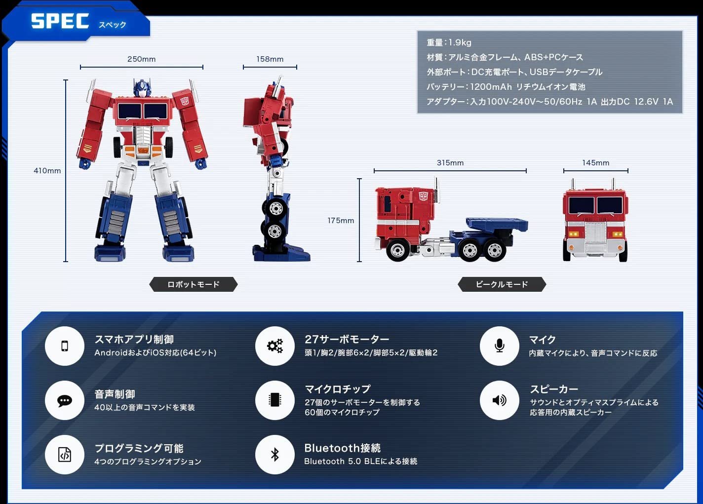 Оптимус Прайм Robosen Elite (EU), фото №9