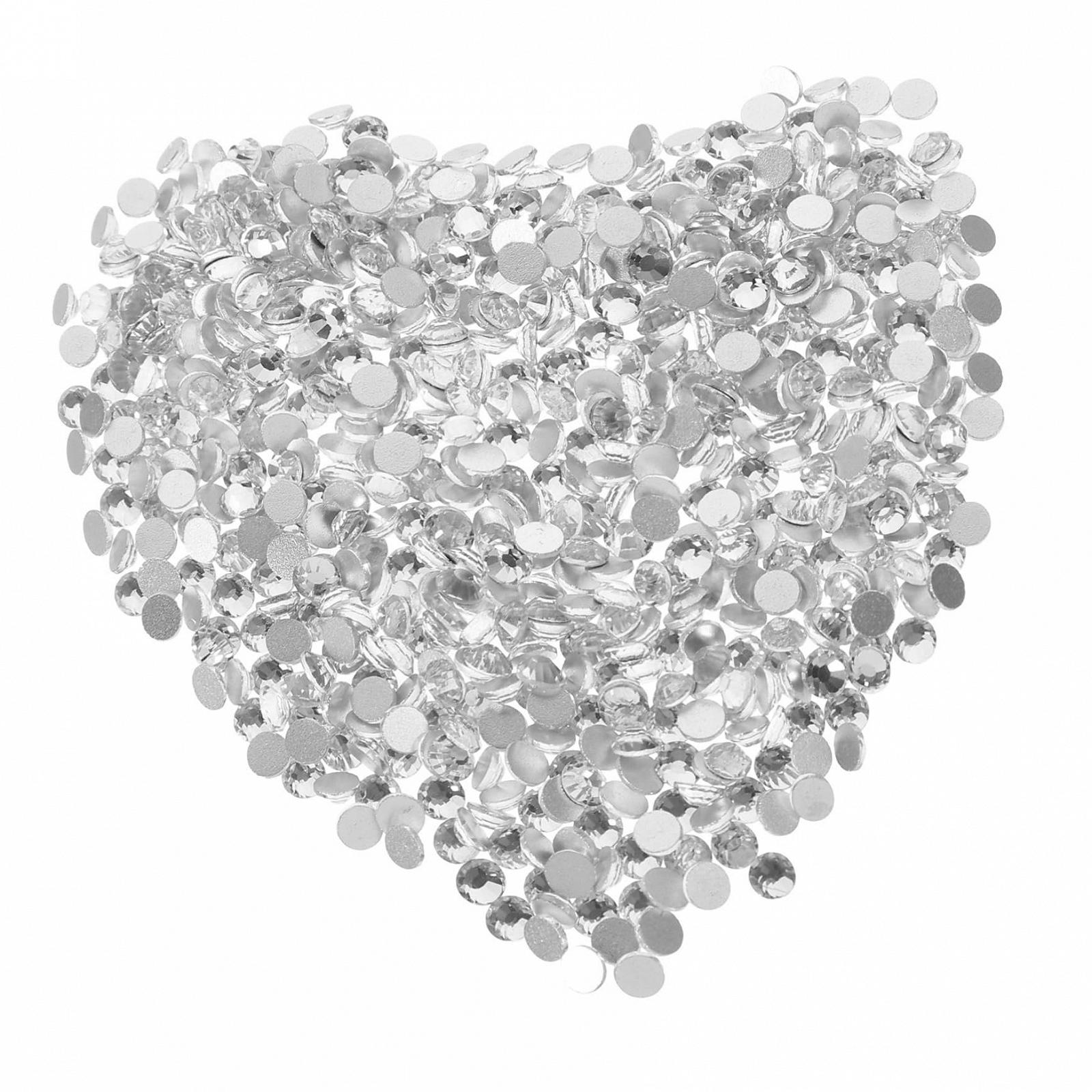 Стразы самоклеящиеся FRCOLOR 4320 шт. Прозрачные, фото №4