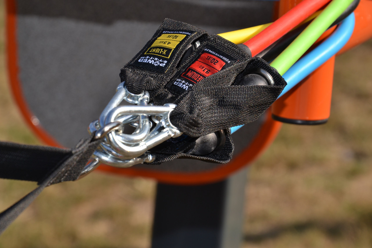 Набір трубчастих еспандерів Power System PS-4099 Total Expander Set 5шт до 55 кг, фото №8