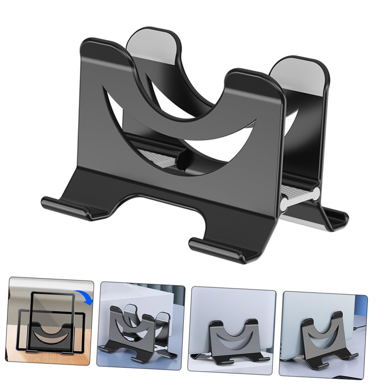 Підставка для ноутбука Holibanna ергономічна ABS і силікон, складана, нековзна для покращення постави, фото №7 Підставка для ноутбука Holibanna ергономічна ABS і силікон, складана, нековзна для покращення постави, фото №7