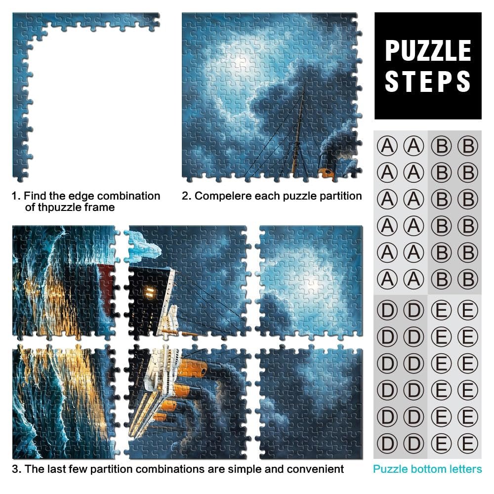 Пазл The Titanic 1000 деталей 26 x 38 см, фото №3