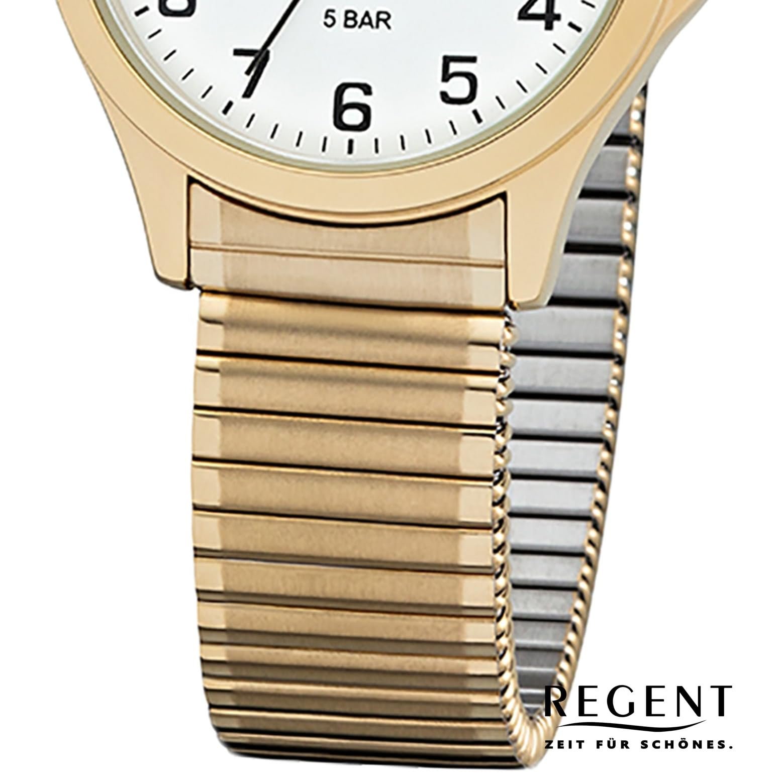 Часы женские Regent 12300089, золотой, фото №3
