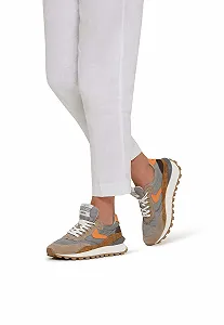 Кросівки Voile Blanche QWARK Hype Man з технічної тканини та замші Антрацит synthetic.ua - Фото 1