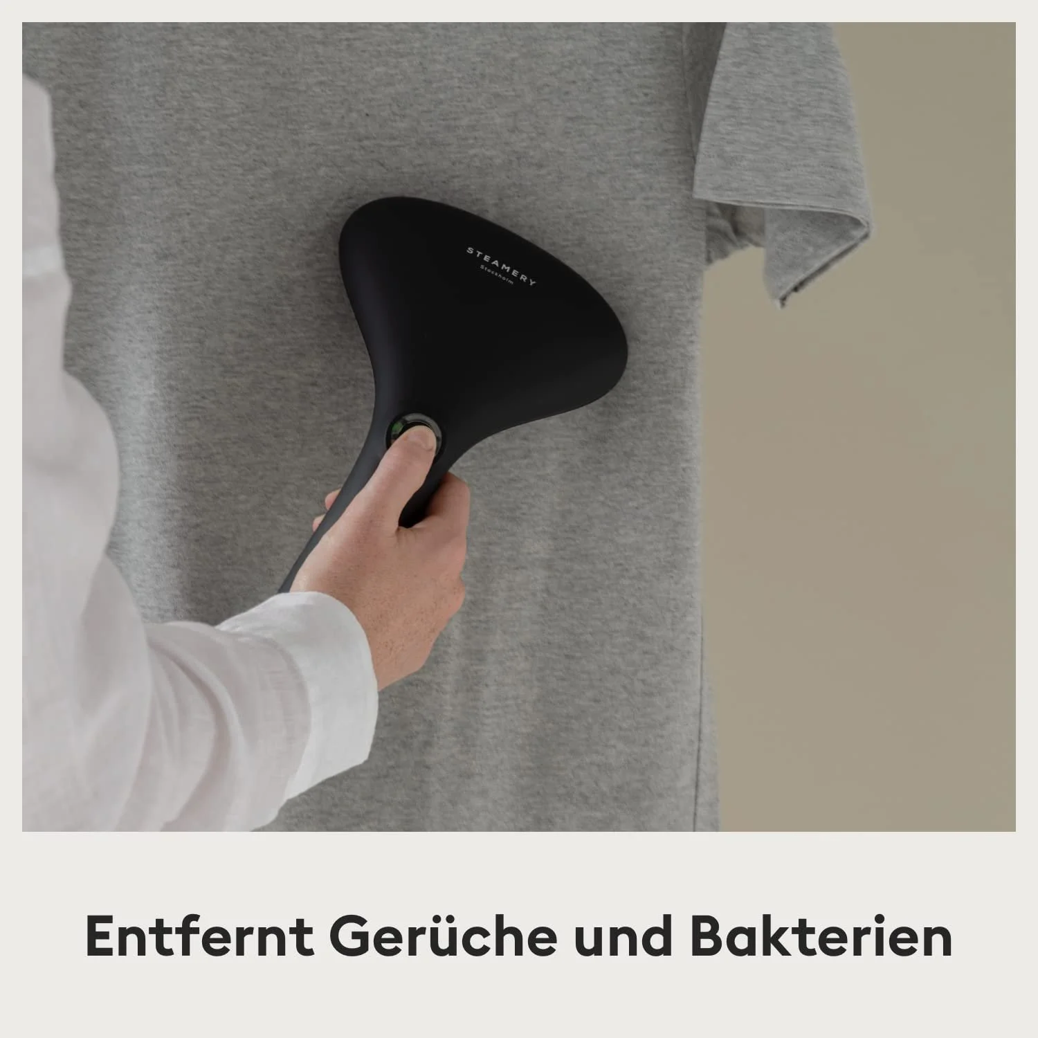 Вертикальный отпариватель Steamery Cirrus 2 1500W 15 г/мин Black, фото №7