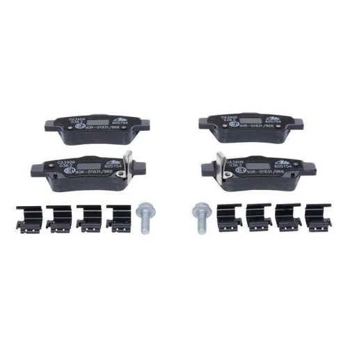 Комплект тормозных колодок дискового тормоза ATE 13.0460-5754.2 задний мост для HONDA, фото №2