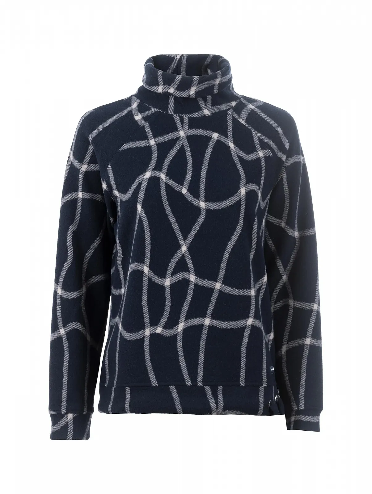 Свитшот s'questo Голубой Cosy Cool All-Over Print Soquesto Collection Sweet Soul, фото №1