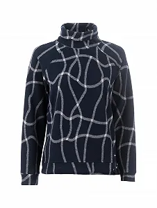 Свитшот s'questo Голубой Cosy Cool All-Over Print Soquesto Collection Sweet Soul - Фото 1