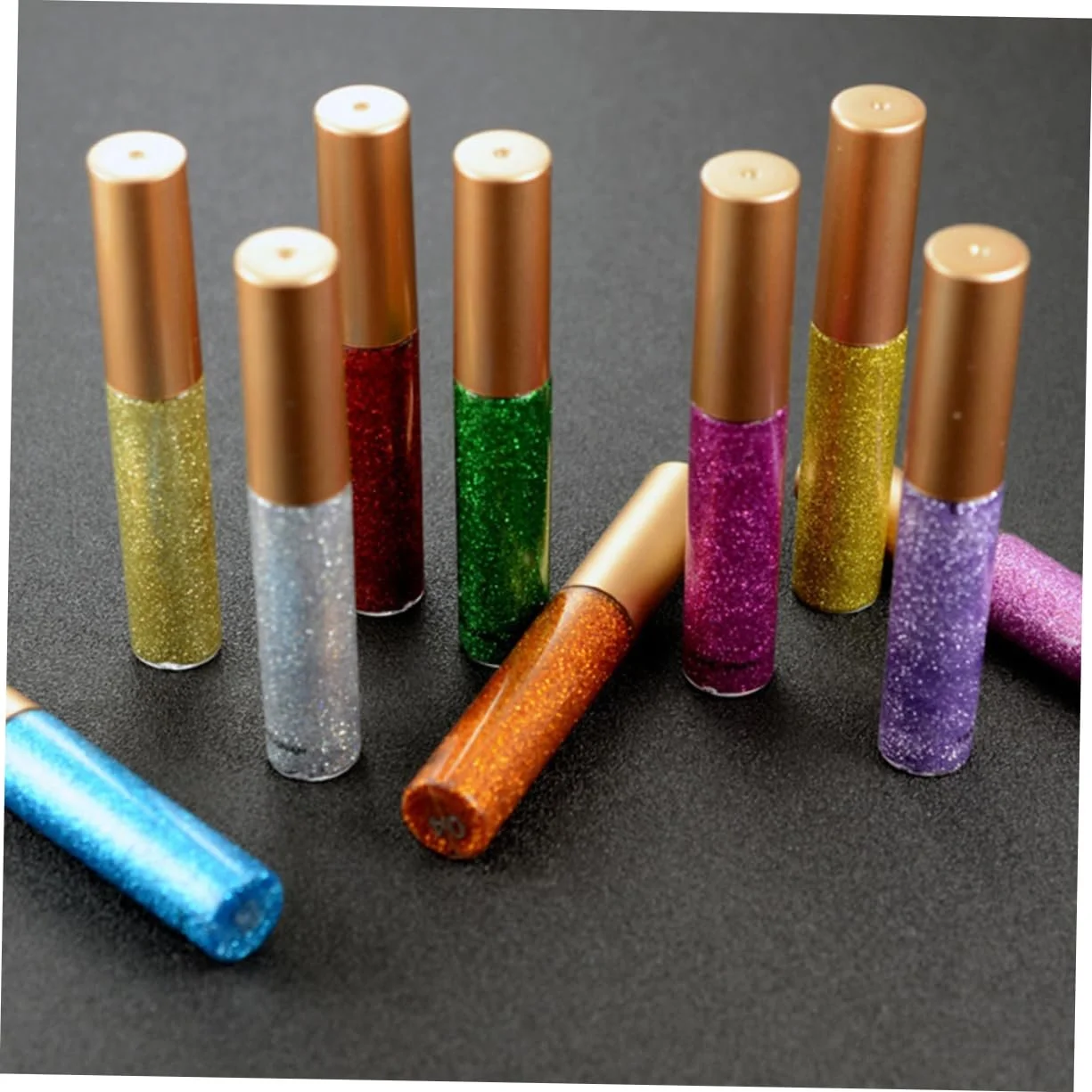 Підводка для очей NOLITOY Набір з . Блискуча Різнобарвна Металік Водостійка, фото №3