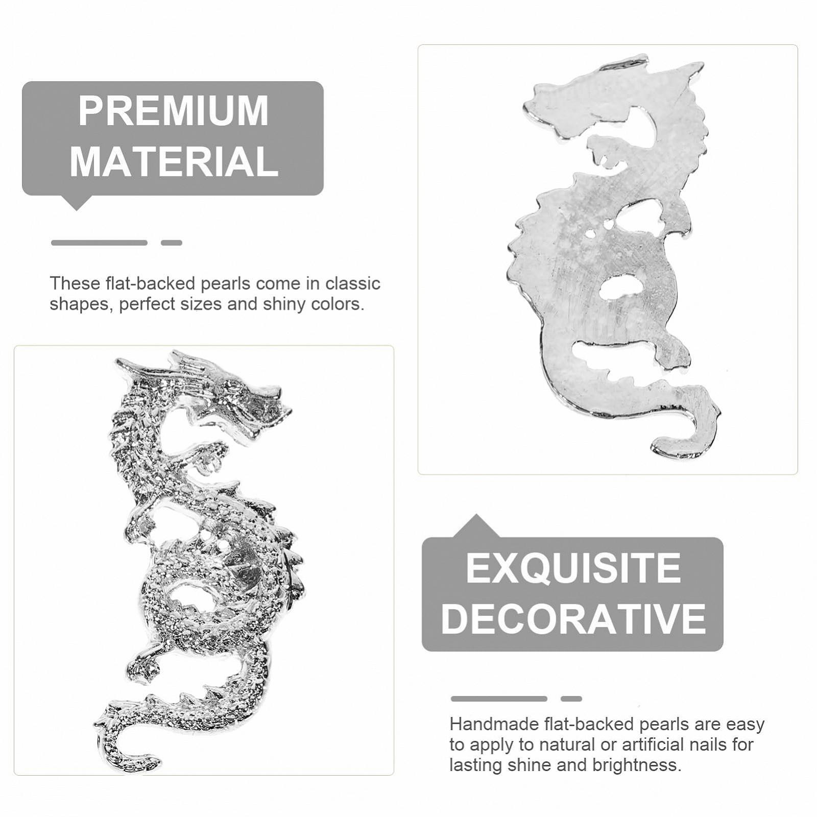 Прикраса для нігтів WOONEKY Різдвяна магія для нігтів Срібний, набір, фото №2