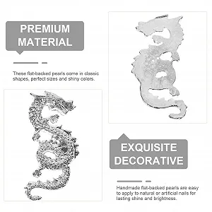 Украшение для ногтей WOONEKY Рождественская магия для ногтей Серебряный, набор 40 шт. synthetic.ua - Фото 1