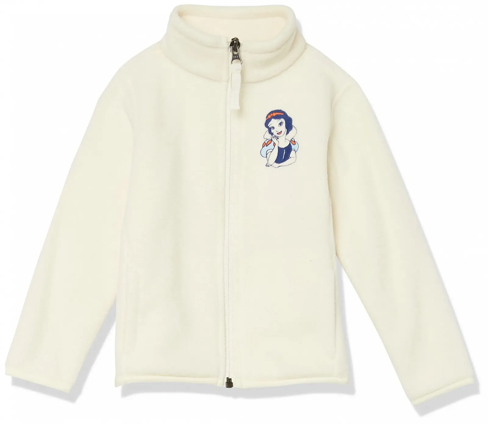 Куртка з полар флісу для дівчаток Disney Marvel Star Wars Princess Amazon Essentials з повною блискавкою та коміром-стійкою, фото №1