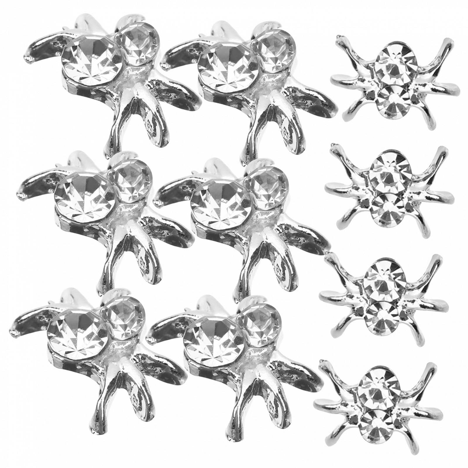 Прикраса для нігтівПавук 90 шт., фото №6