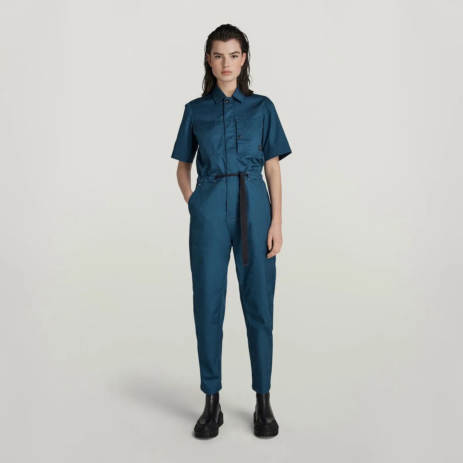 Жіночий комбінезон G-Star Army Jumpsuit Roozon Twill Nitro - XS, фото №1
