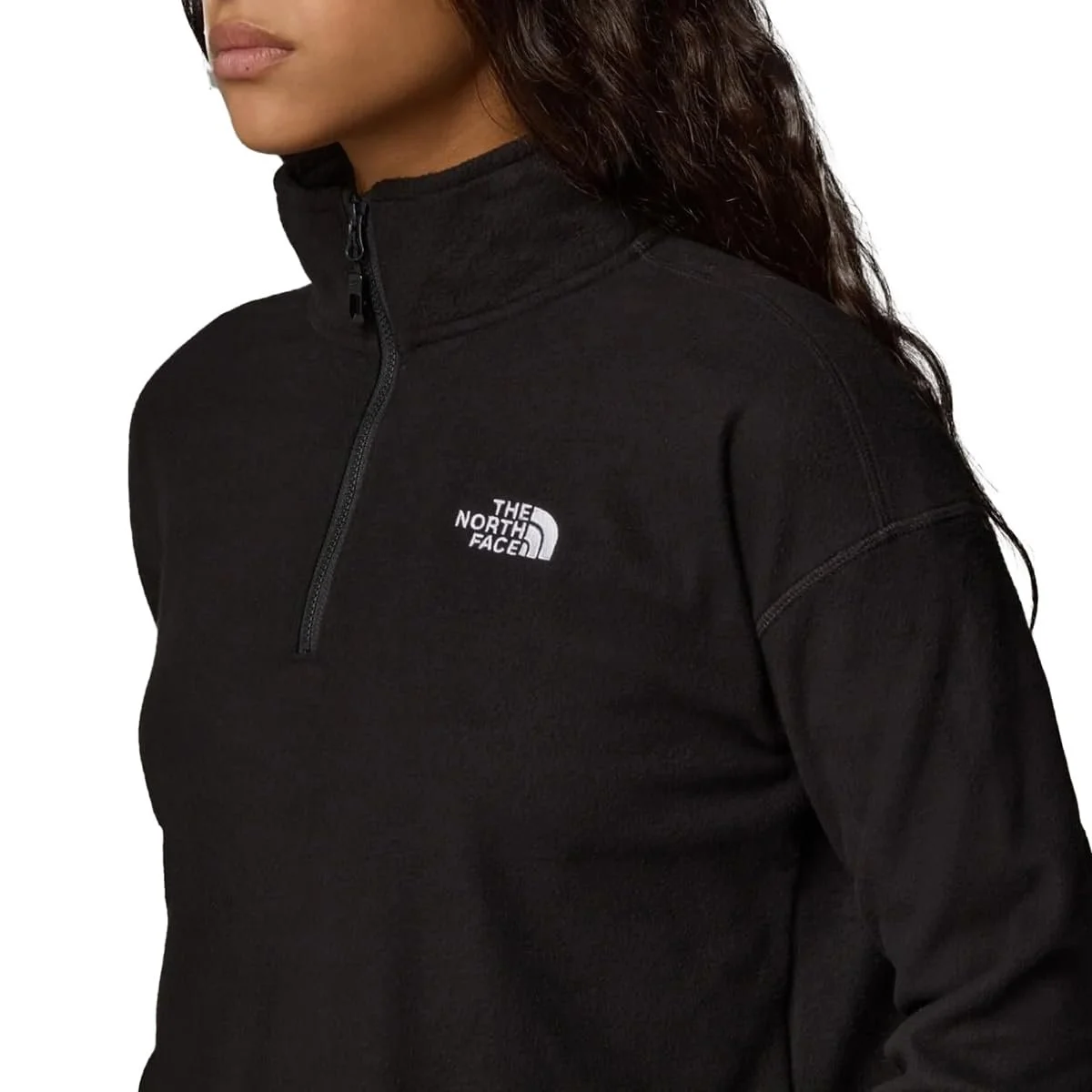 Кофта The North Face 100 Glacier Cropped 	frac14 Zip Жіноча, фото №4