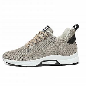 Кросівки чоловічі Elevator Shoes Mesh Легкі кросівки для бігу, ходьби, що збільшують зріст synthetic.ua - Фото 1