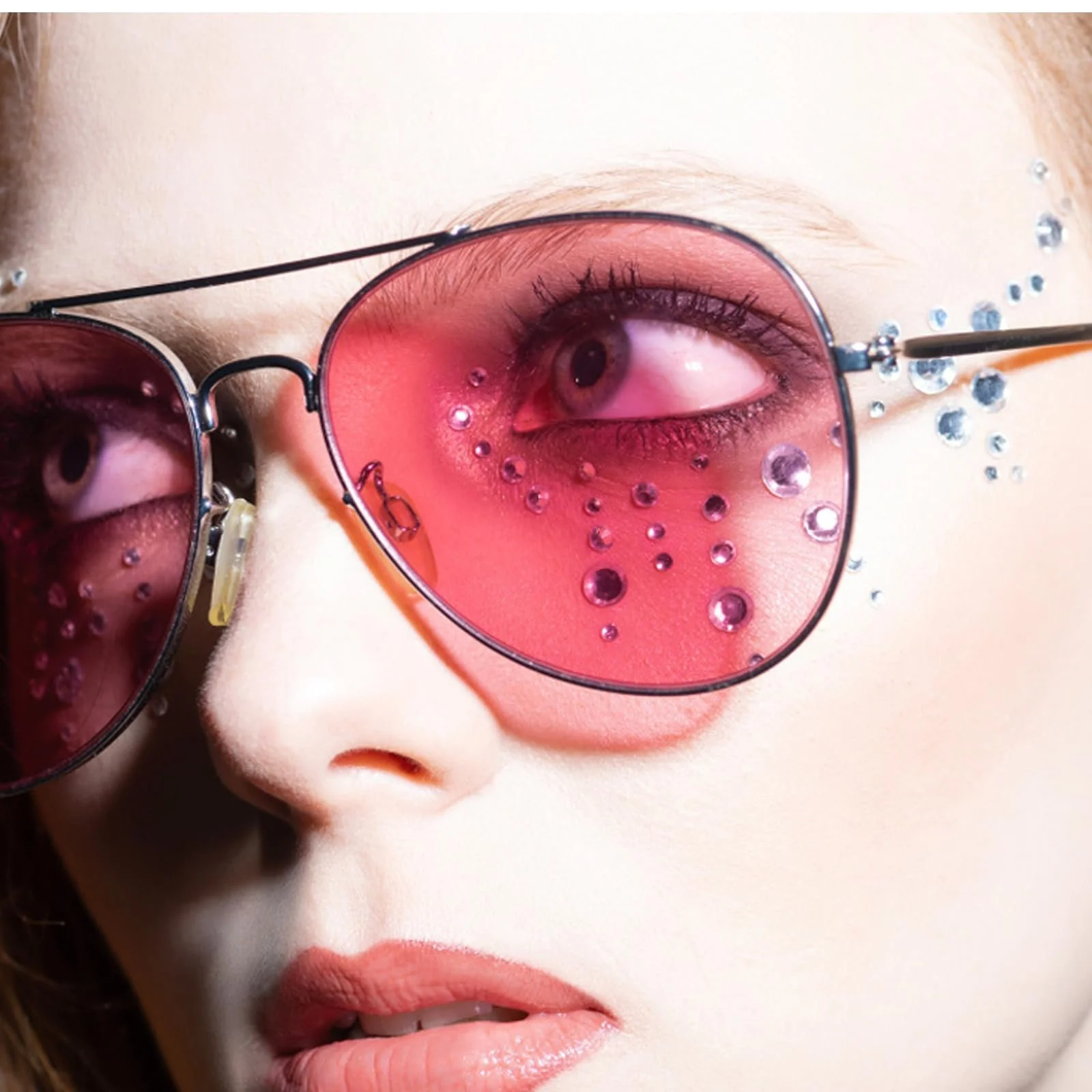 Самоклеючі блискучі камінці Діаметр 5 мм, набір 18 шт, фото №6