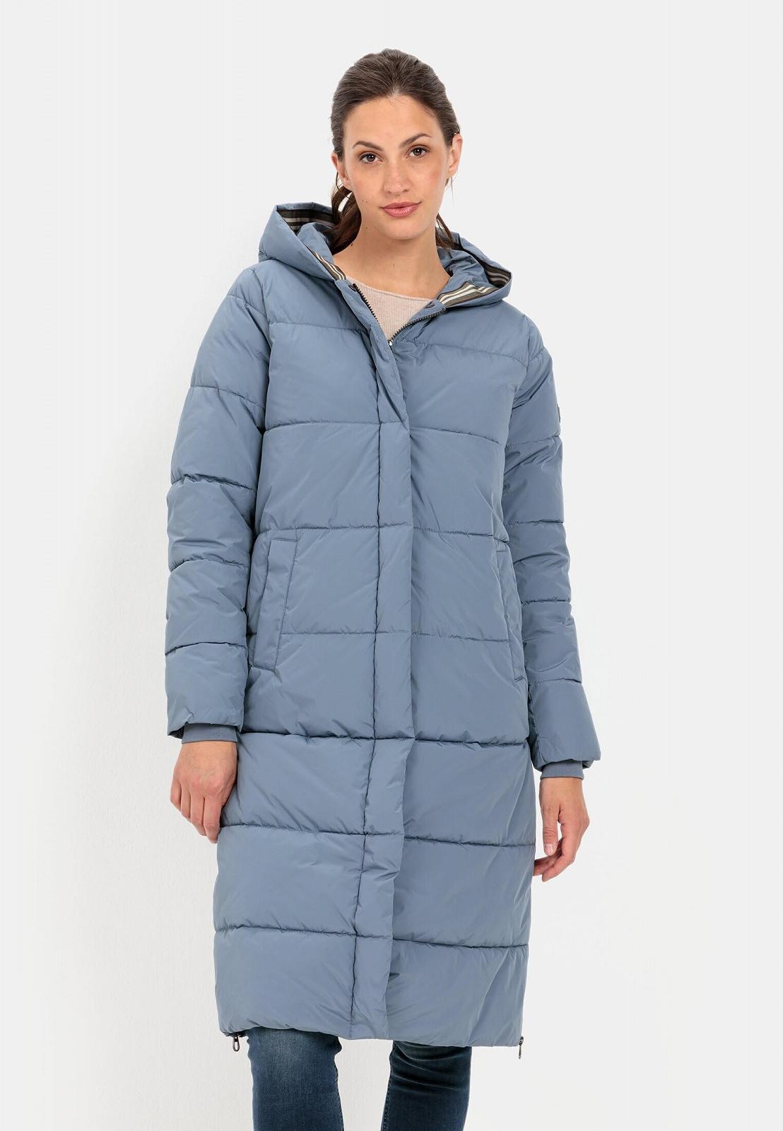 Пуховик camel active з переробленого поліестеру, довгий, жіночий, фото №3