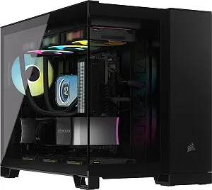 Корпус для ПК CORSAIR iCUE LINK 2500X / RGB / без ПЖ / Чорний - Фото 1