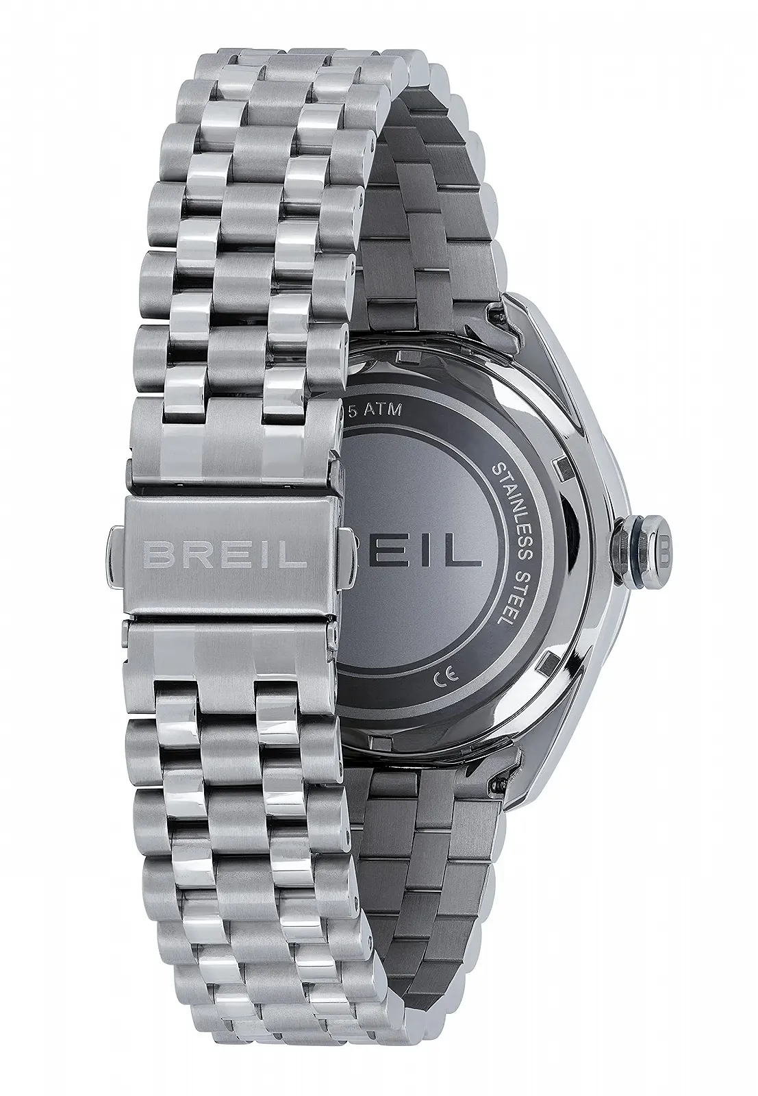 Годинник Breil LINE UP Хронограф Кварцовий Чорний циферблат Срібний сталевий браслет TW1986, фото №3 Годинник Breil LINE UP Хронограф Кварцовий Чорний циферблат Срібний сталевий браслет TW1986, фото №3