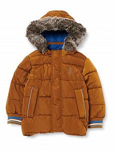 Куртка стьобана s.Oliver зі знімним штучним хутром - Фото 1