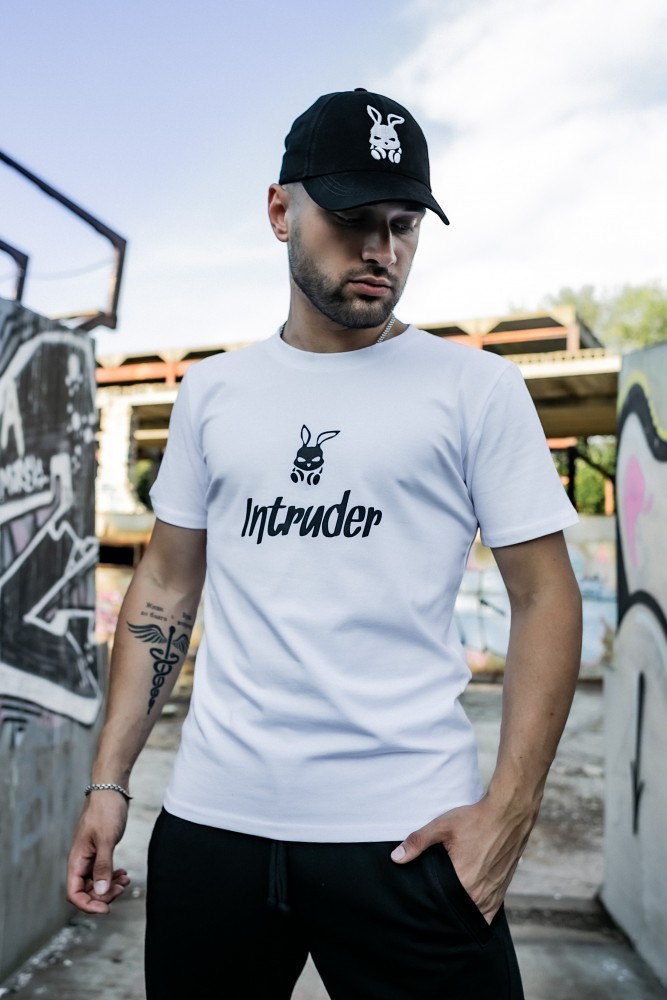 Футболка Intruder Bunny белая, фото №4