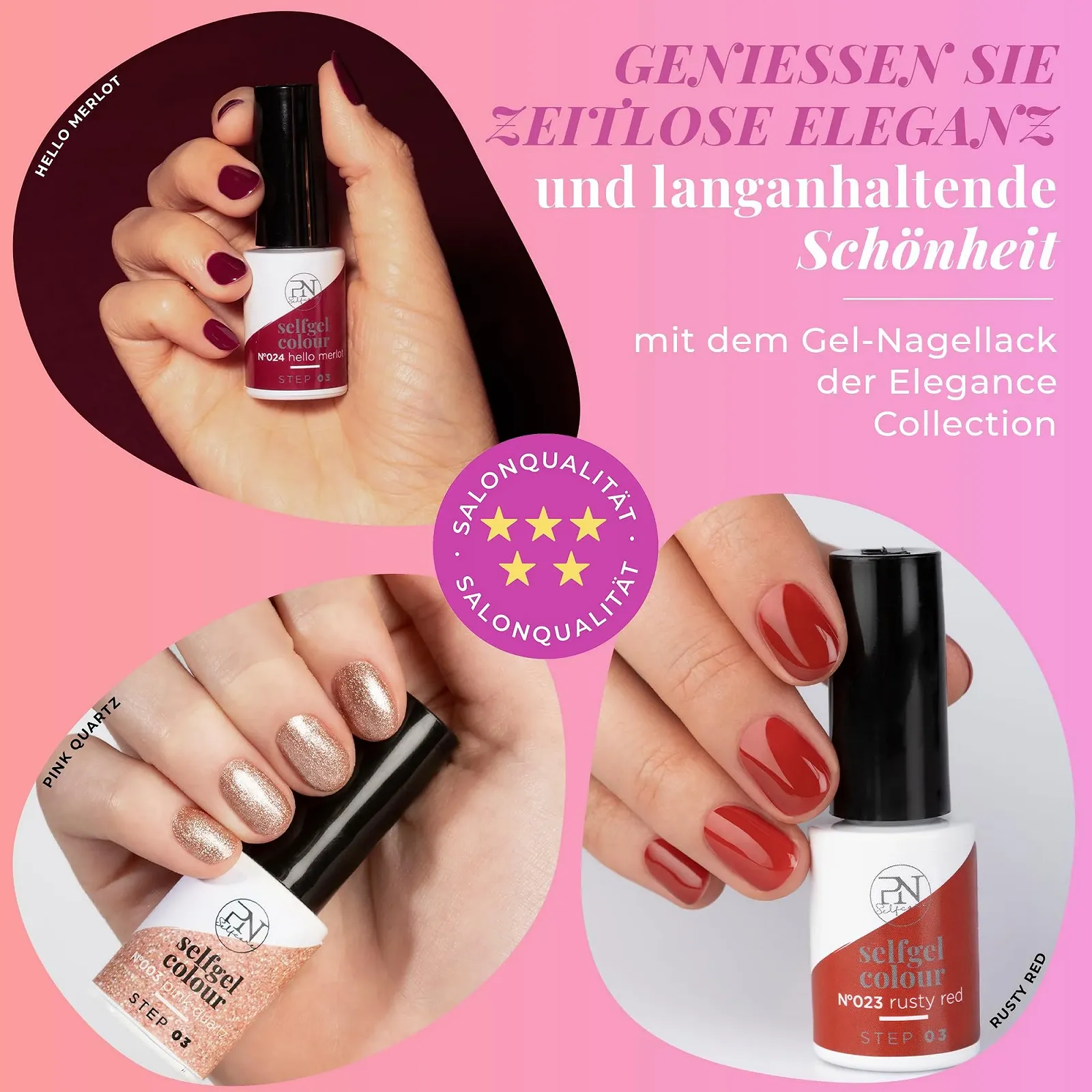 Гель-лак PN Selfcare Набор 4 цвета Элегантность, фото №6 Гель-лак PN Selfcare Набор 4 цвета Элегантность, фото №6